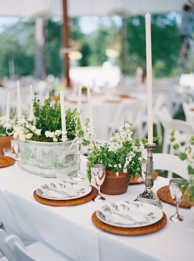 Sailcolth tent wedding