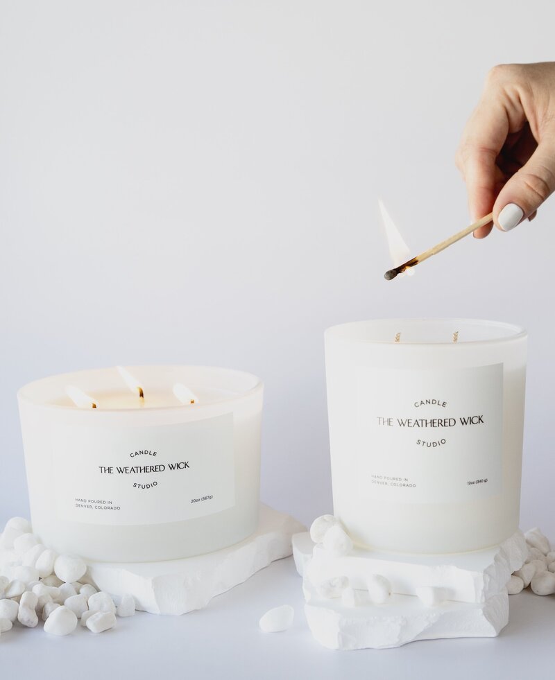 Online Candle Making Class with Kit (At home) — Stone Candles