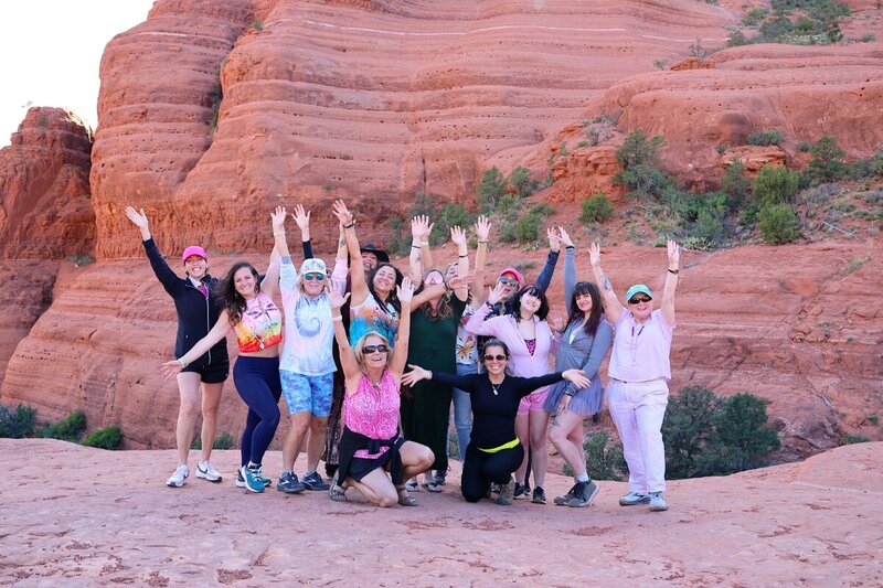dana haines hosting soul retreat awaken the magic sedona arizona womens wellness and spiritual retreat (fire ceremonies, hiking vortexes, soundbaths, ancient ceremonies)