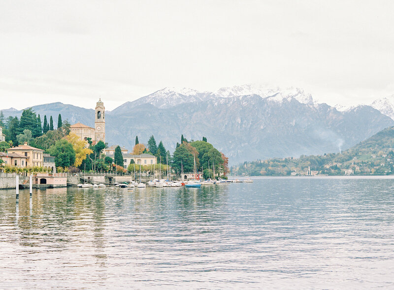 Film Photograph of Tremezzo on Lake Como in Italy