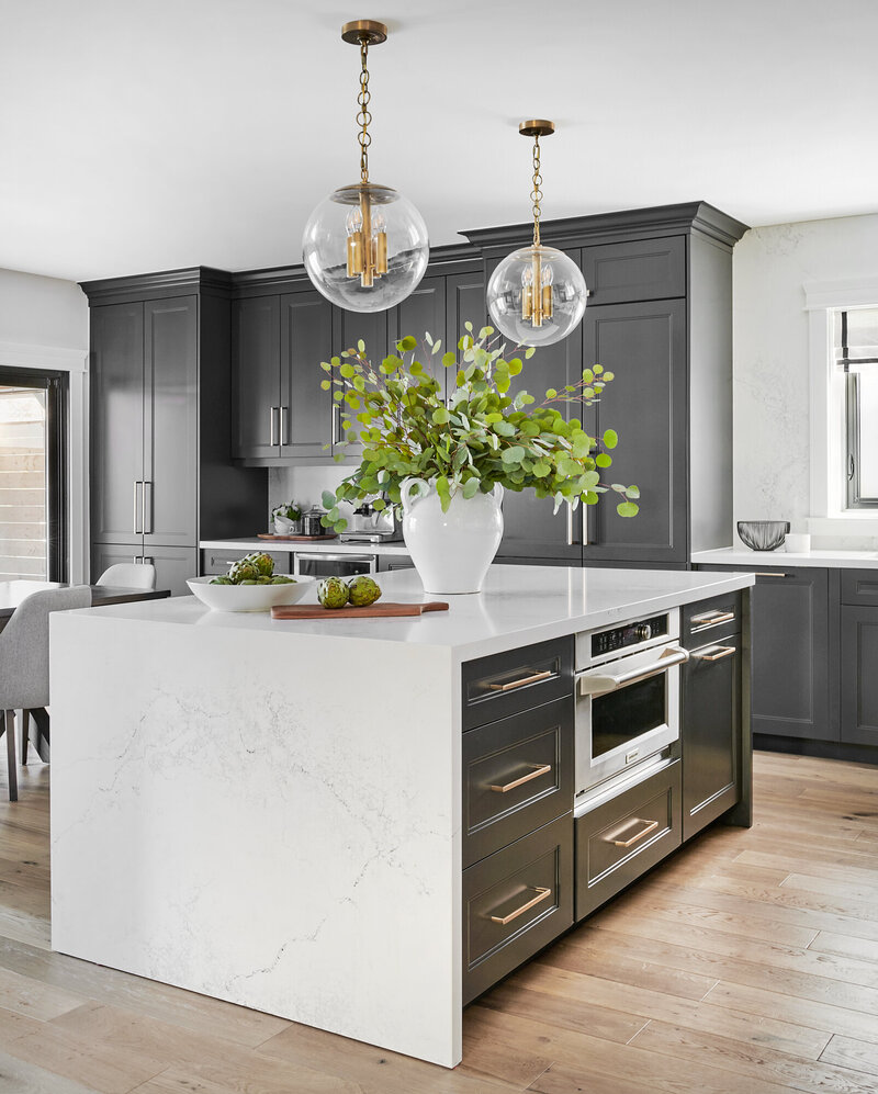 Oakwood kitchen from Staci Edwards interior design firm