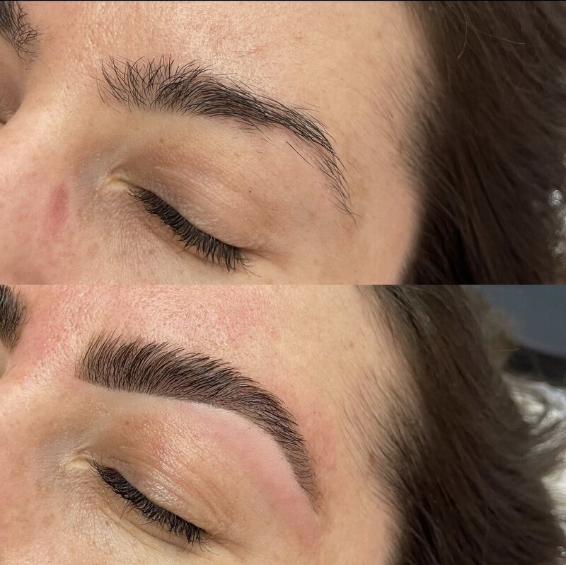 Brow Lamination in Frisco, Texas 