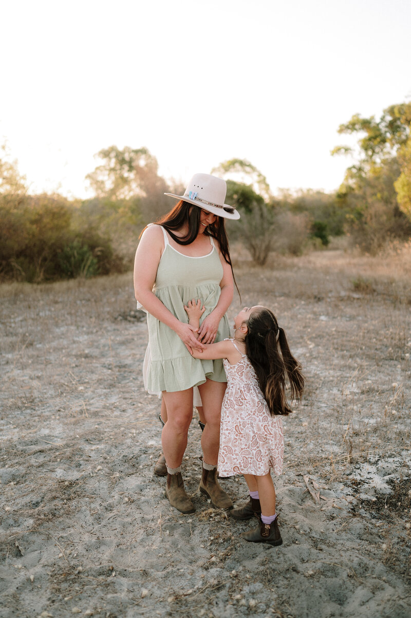 Candid moment from a Perth family shoot

