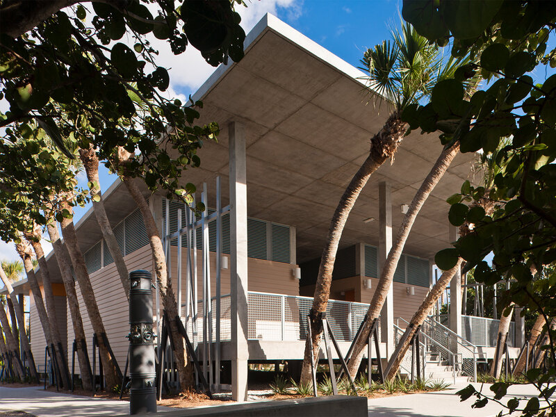 Sweet Sparkman Architecture Sarasota County Beach Pavilions Landscape 2
