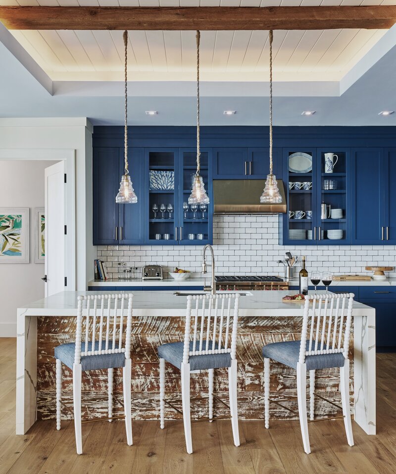 J. Banks Design- Timbers Kiawah- Penthouse Kitchen Color Tweak