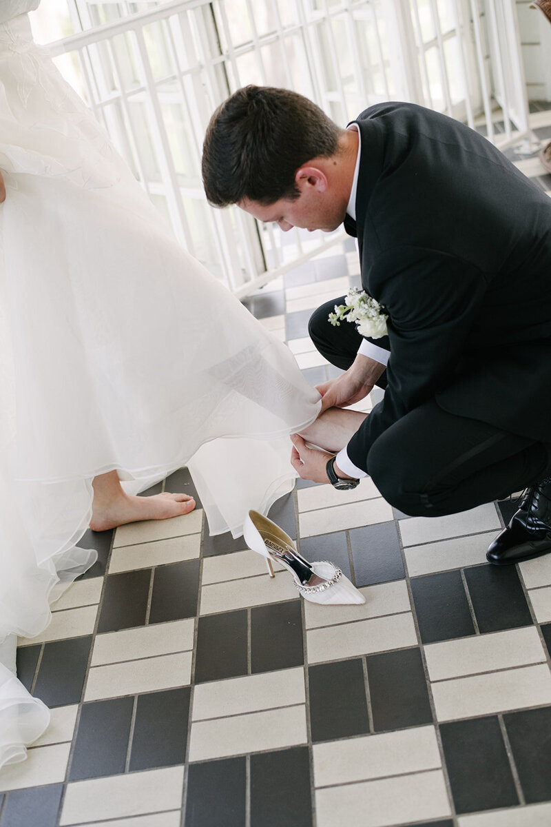 documentary wedding photography of a venue  in denver colorado
