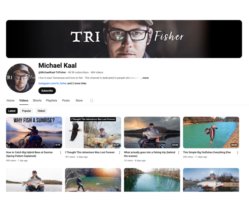 Michael Kaal Youtube Channel Tri-Fisher