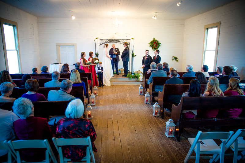 The church is a beautifully historic venue and is perfect for an intimate ceremony or a rain plan