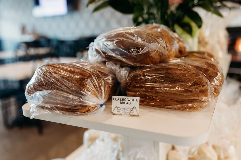 Gluten-free bread loaves made by Mason Dixon Bakery