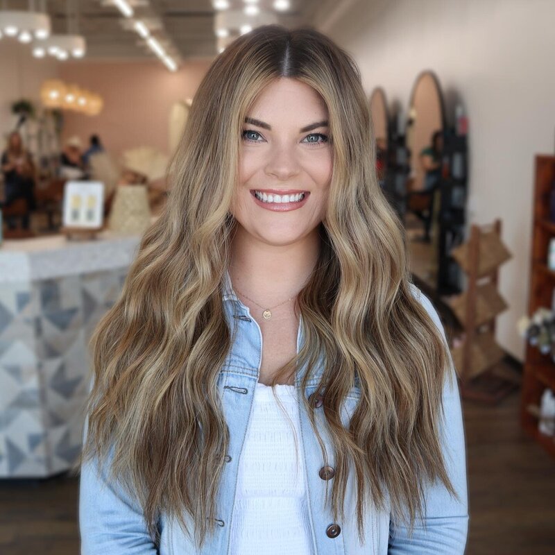 Hand Tied Extensions at Salt Hair Collective - East Beach Norfolk Virginia Hair Salon - 19