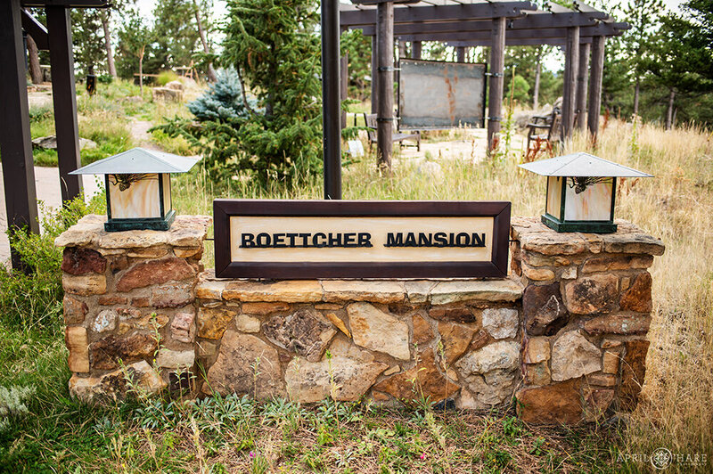 Boettcher Mansion Front Garden Space in Golden Colorado