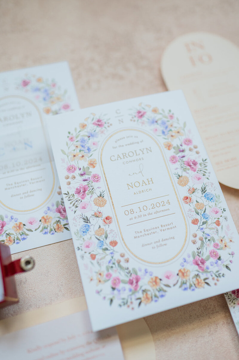 Floral- wedding- invitations