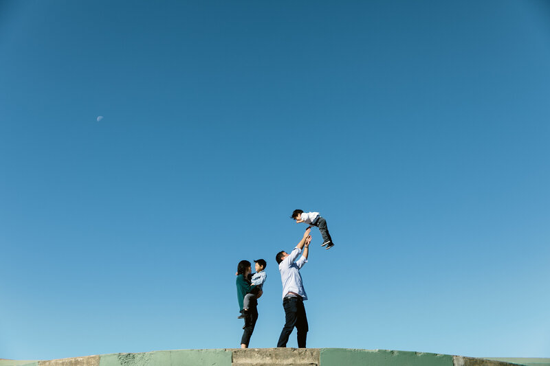 Nikki & JR: Sacramento Family Portraits - Milou + Olin Photography