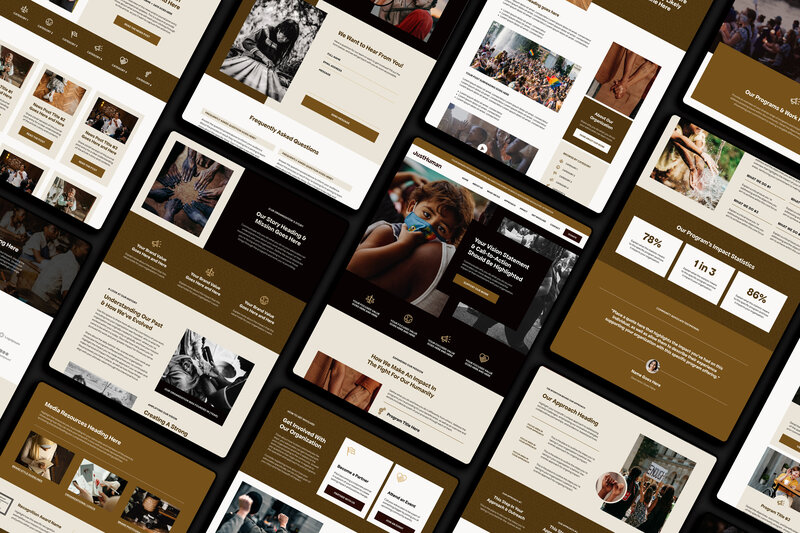 Human Rihts Website Human Rights Website Template | Studio Humankind