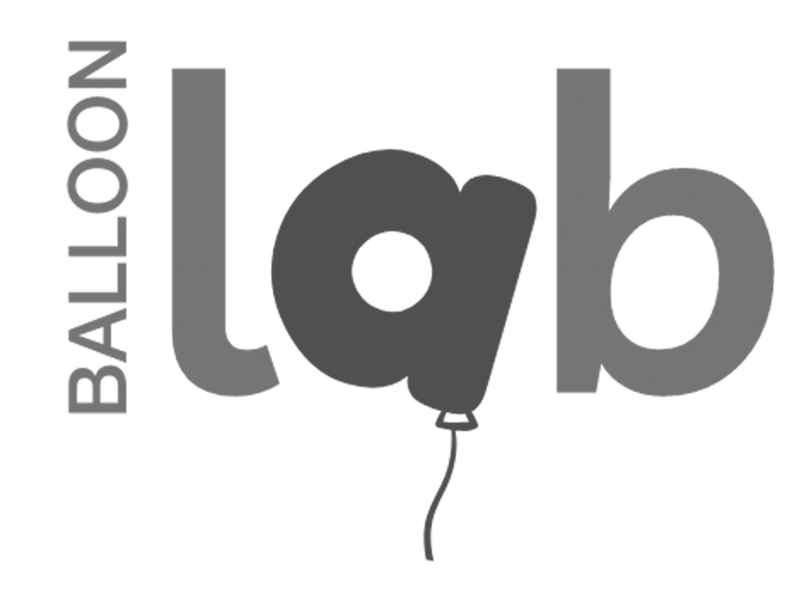 balloon lab large Black and white