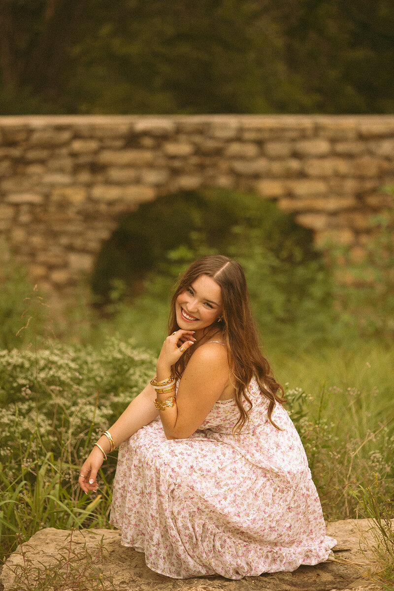 Senior Photos in Riverside in Wichita Kansas Ashley Cole Photo