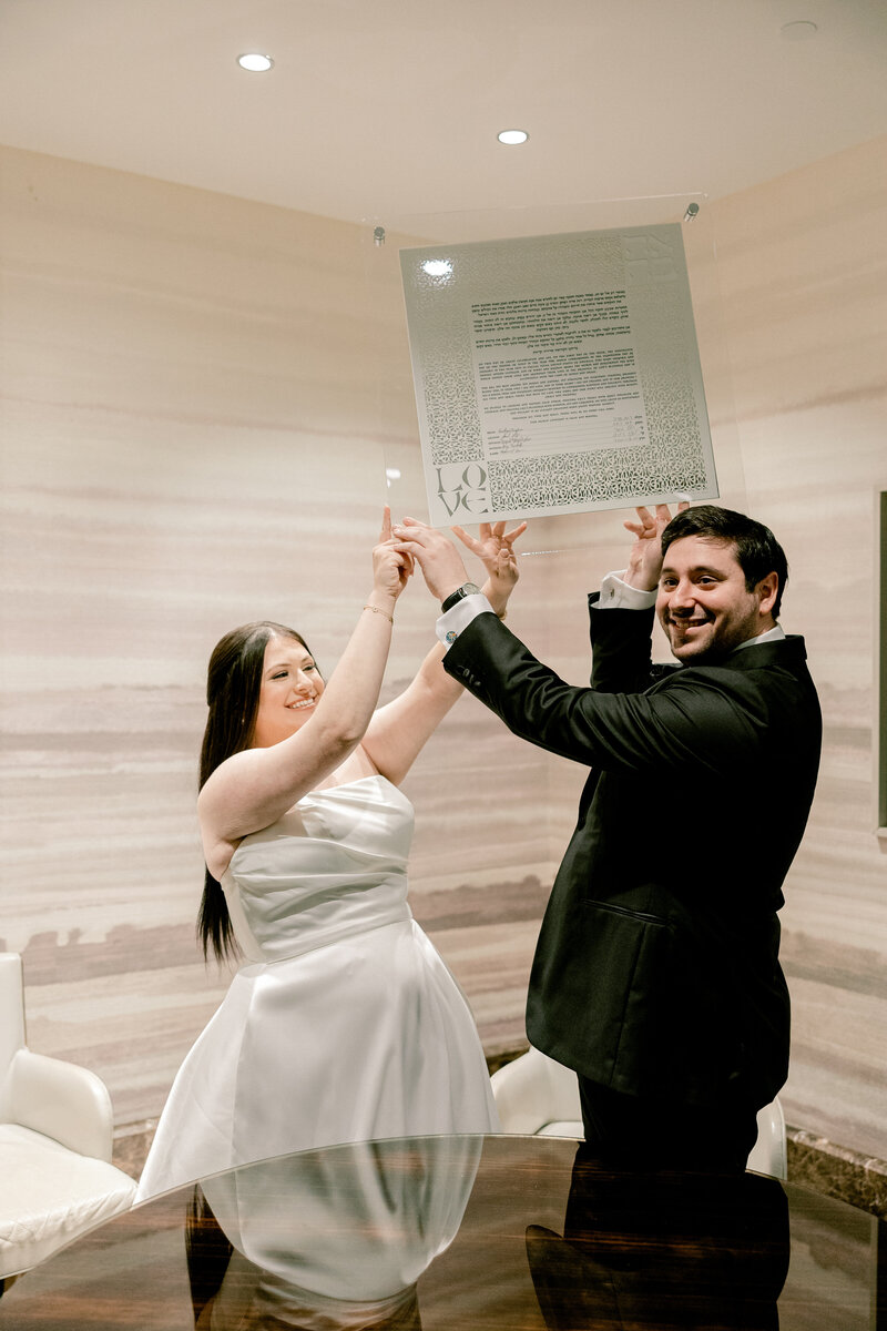 Ketubah Signing  Tori & Sam-51