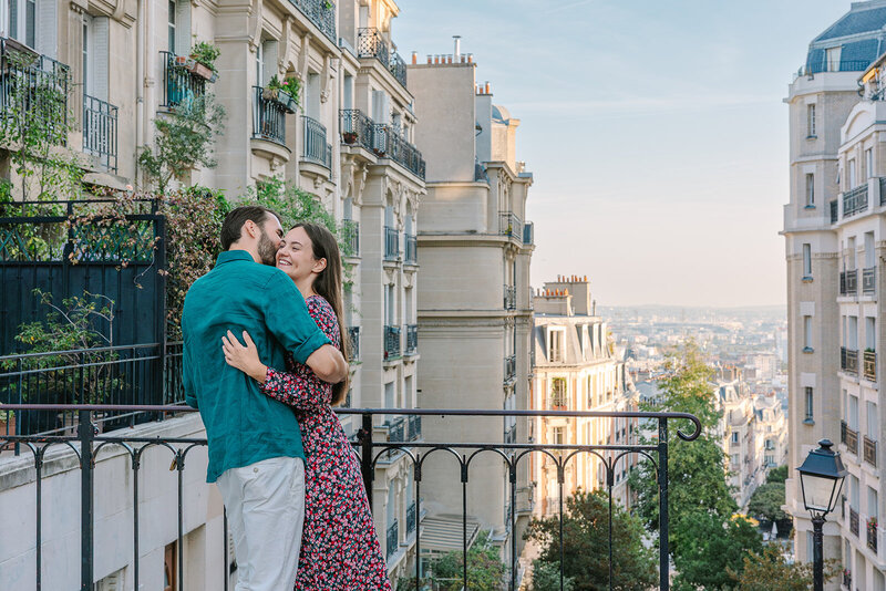 Montmartre - rue de l_Abreuvoir - Couple -  39-Edit