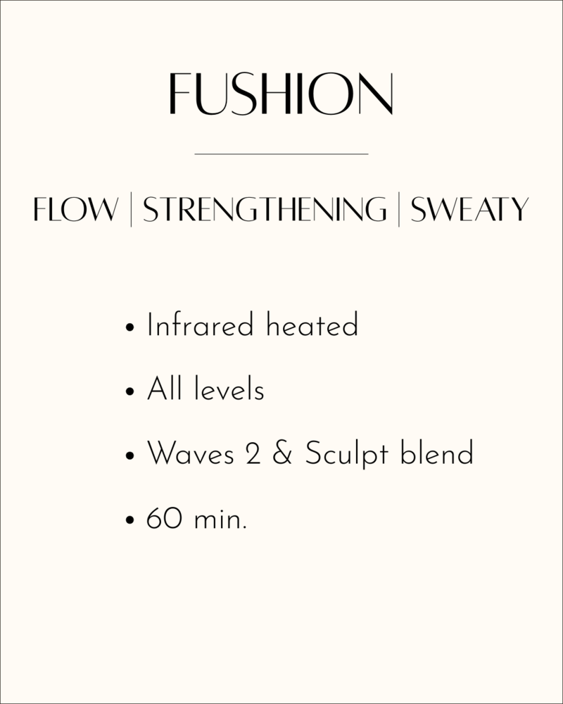 waves yoga kauai studio fushion class description