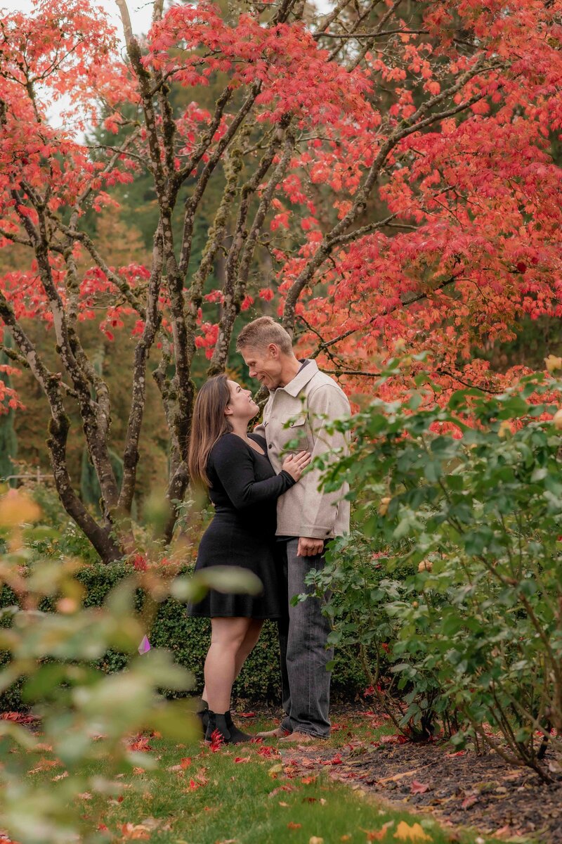 Engagement at Portland Rose Garden