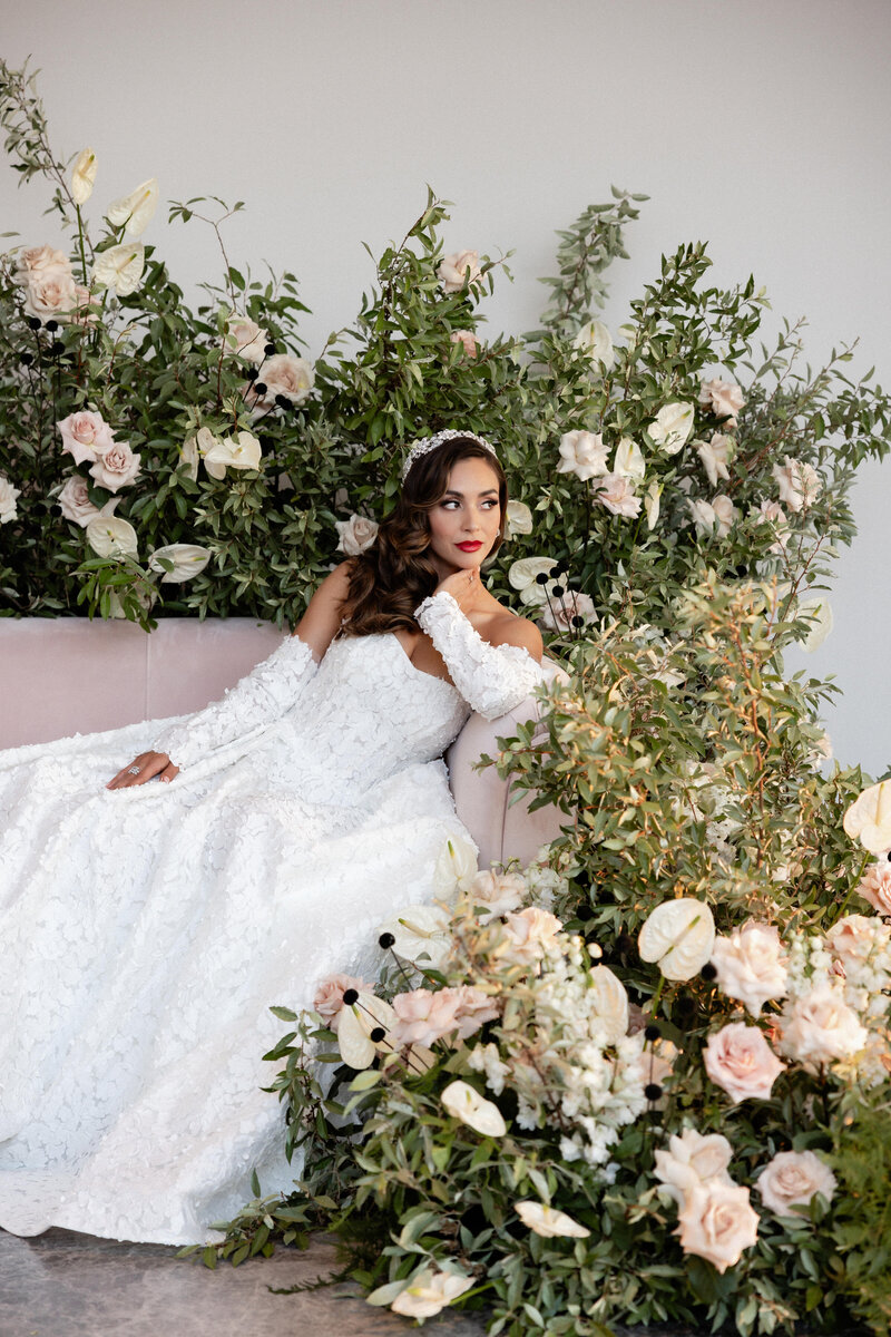 Glass house bride