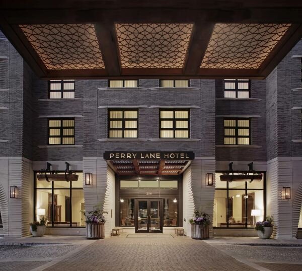 Dylan Gordon and Aaron Maddox are having their wedding reception at the Perry Lane Hotel in Savannah, Georgia