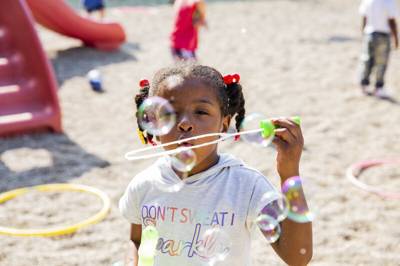 Fletcher Place Preschool playground, Indianapolis