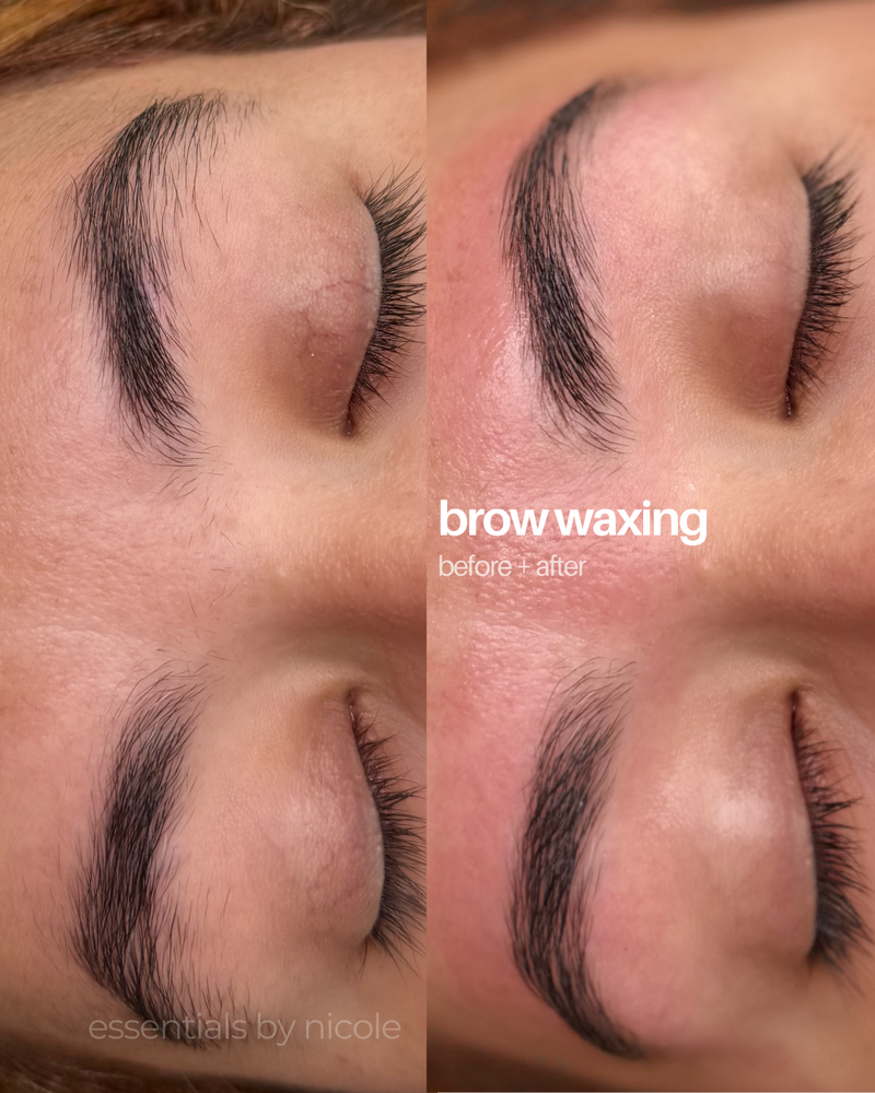 brow wax transformation by essentials by nicole in west springfield ma