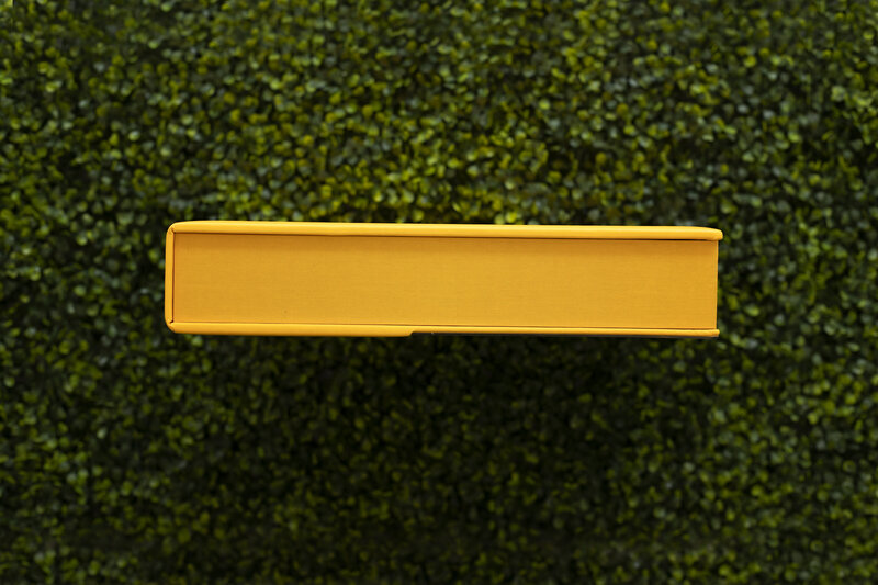 yellow keepsake album