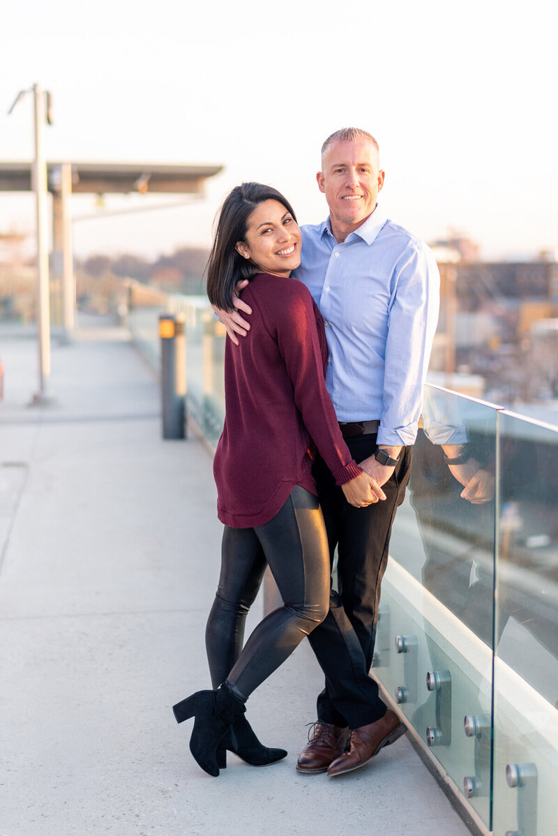 Idaho photographer Tina Ricketts with her husband