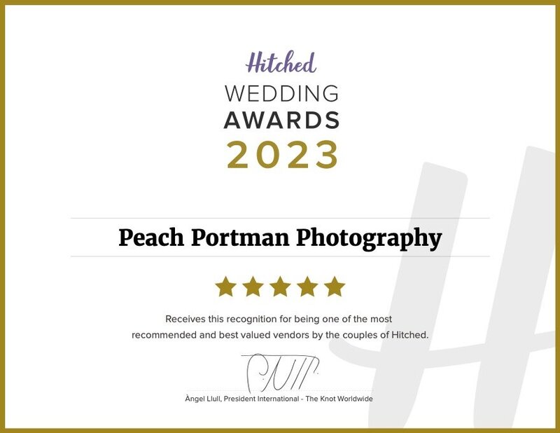 Peach Portman 2023 Award winner by Hitched Uk Ltd