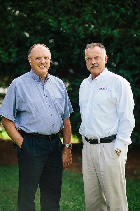 Tom and Mike Cooper  of Cooper Construction
