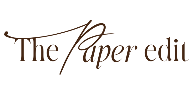 The Paper Edit Logo