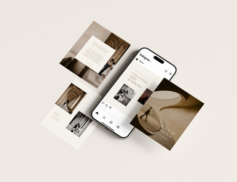 Elegante Instagram templates voor fotografen