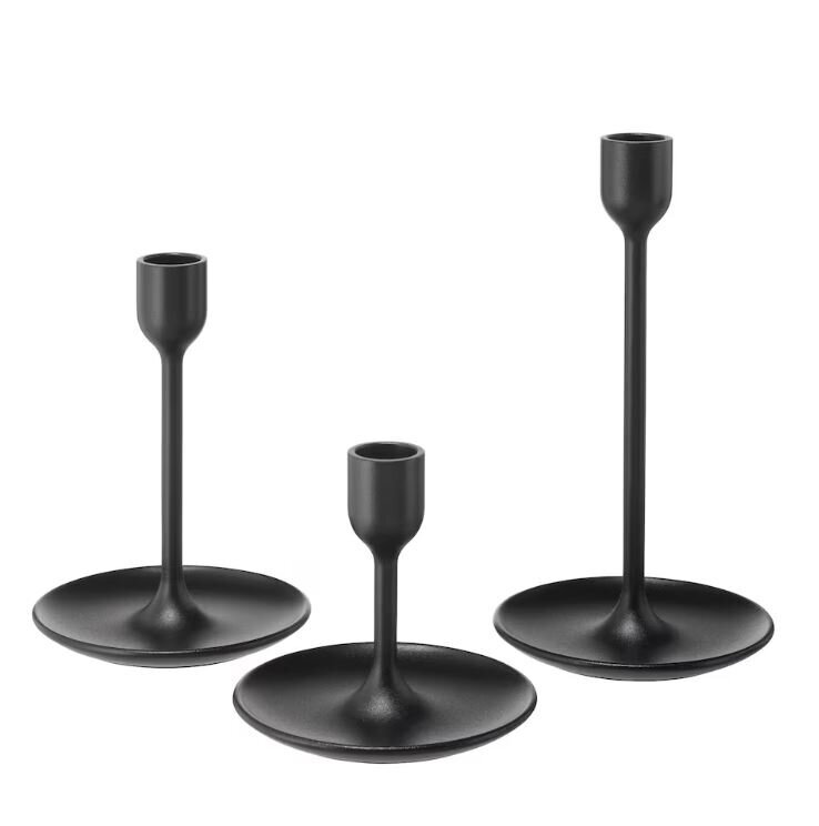 Black Candle Holder-1