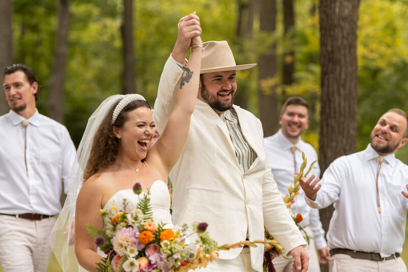 classic timeless sunset portraits of louisville KY wedding