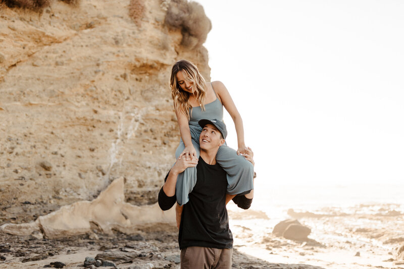 La Jolla engagement session