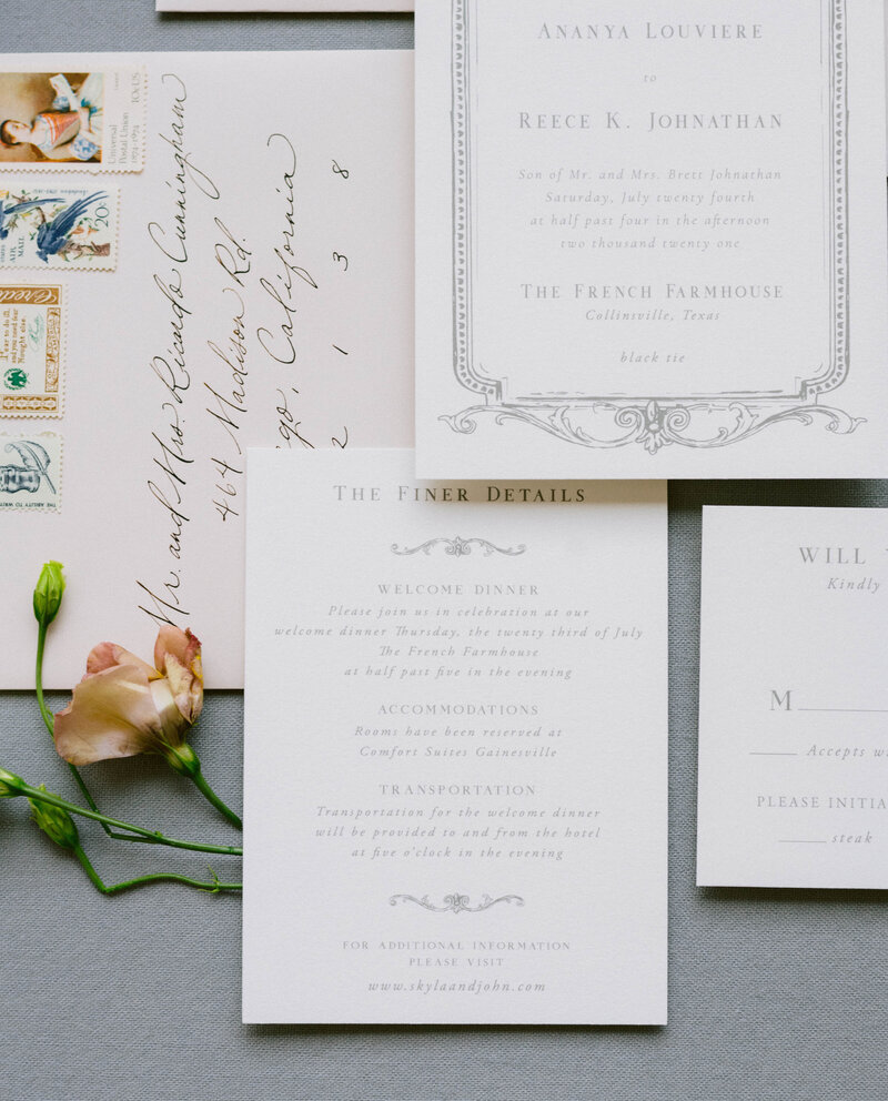 Fine Art Wedding Stationery | Morgan Riley Design