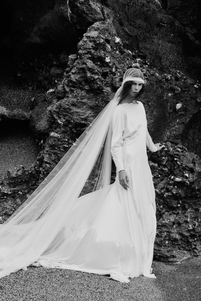 white dress for beach portraits Beach – Luna Bride main image 1