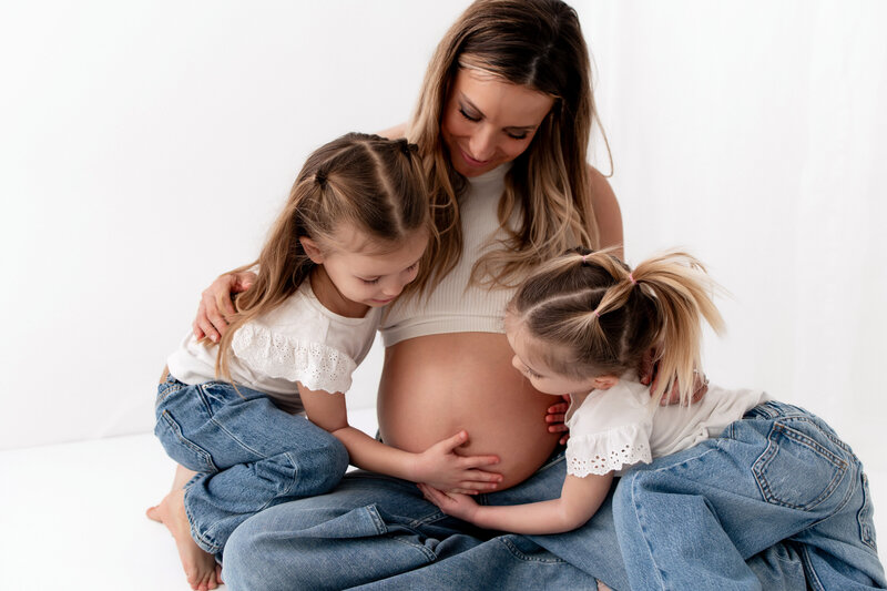 mommy and me maternity session