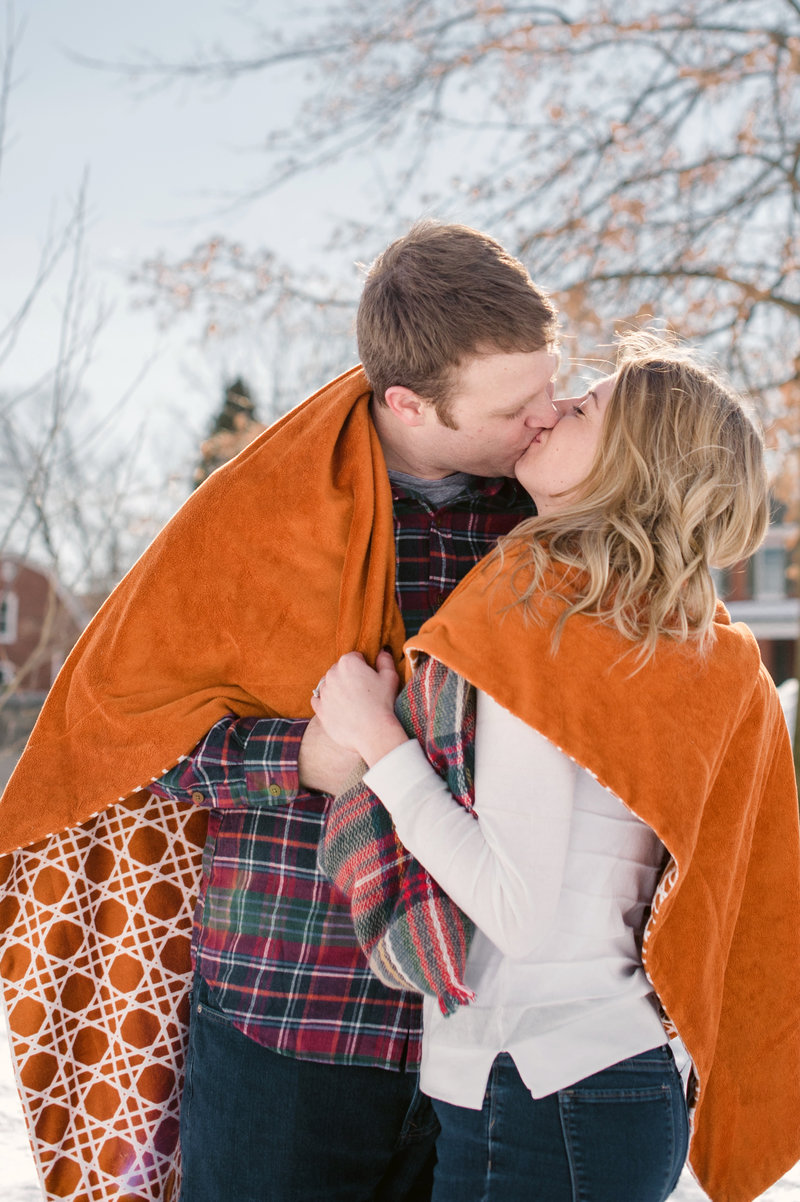 Snowy Frederick Engagement Session with Rachael and Ryan by The Hill Studios-65