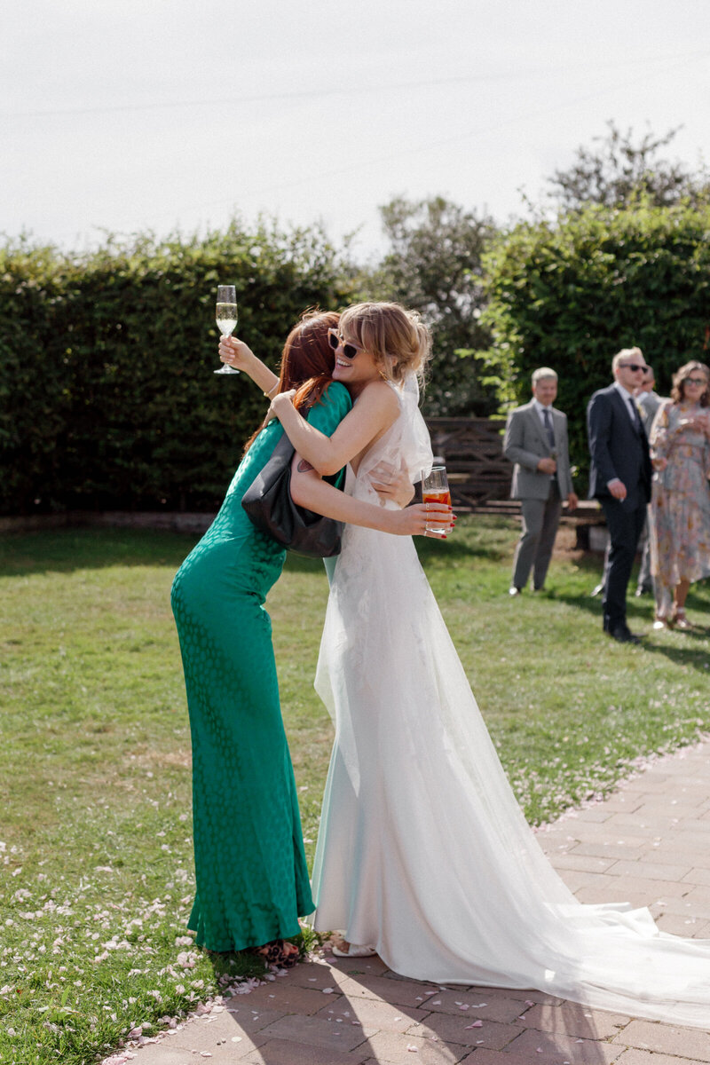 California bride in modern, natural documentary wedding photography style