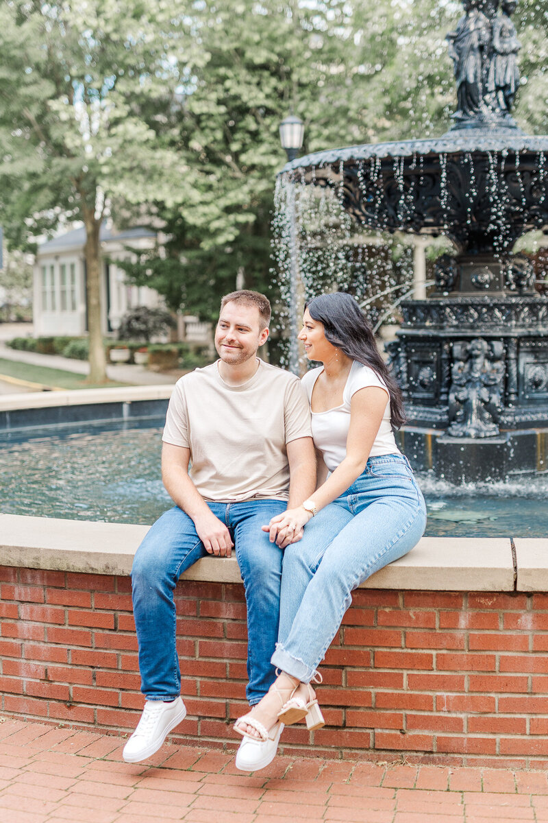 Downtown Louisville Engagement Session - Nicole and Brendan-16