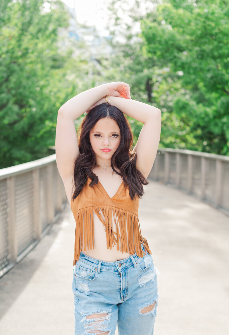 High school senior in Cumberland Park, Nashville, TN