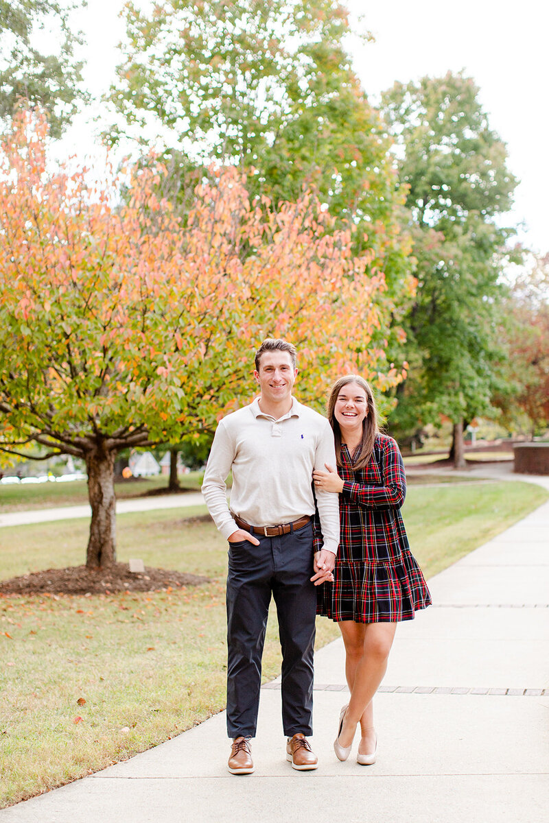 Lenoir-Rhyne University Fall Engagement_NC Wedding 7 Family Photographer_Katelyn Shelley Photography-1 (35)