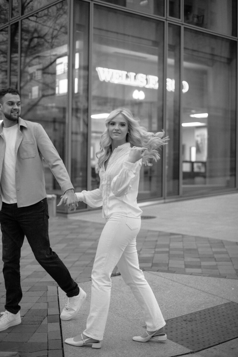 National Gallery of Art Elopement Photoshoot Engagement Washington DC