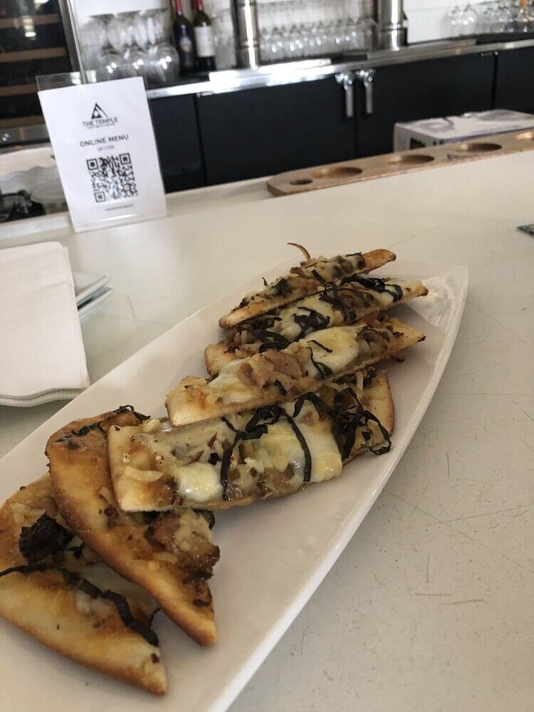 smoky flatbread