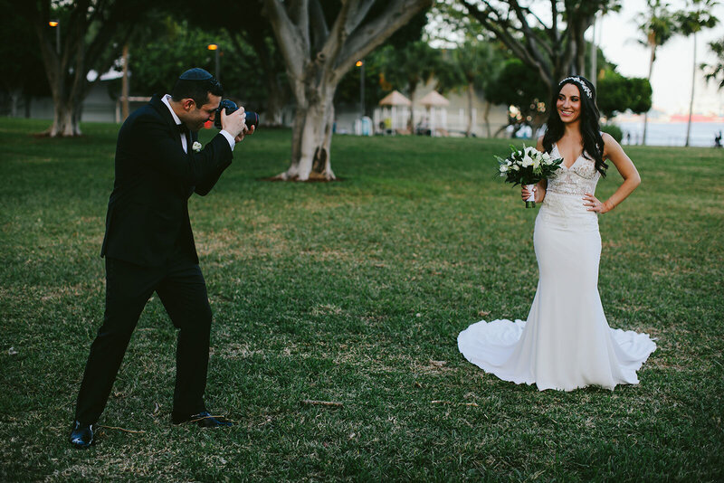 Groom-Photographing-Bride-Miami-Wedding