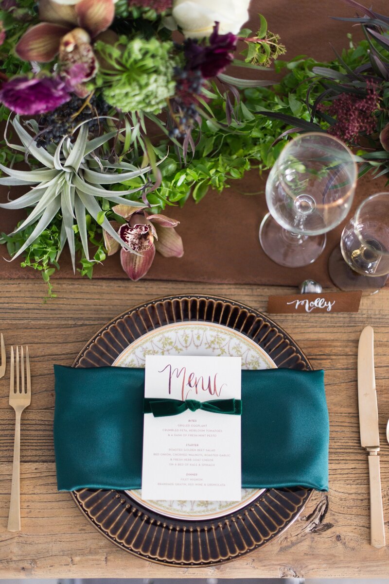 Masculine-inspired celebration at a private LA residence. Leather, whiskey, and moody florals by Los Angeles florist Lilla Bello.