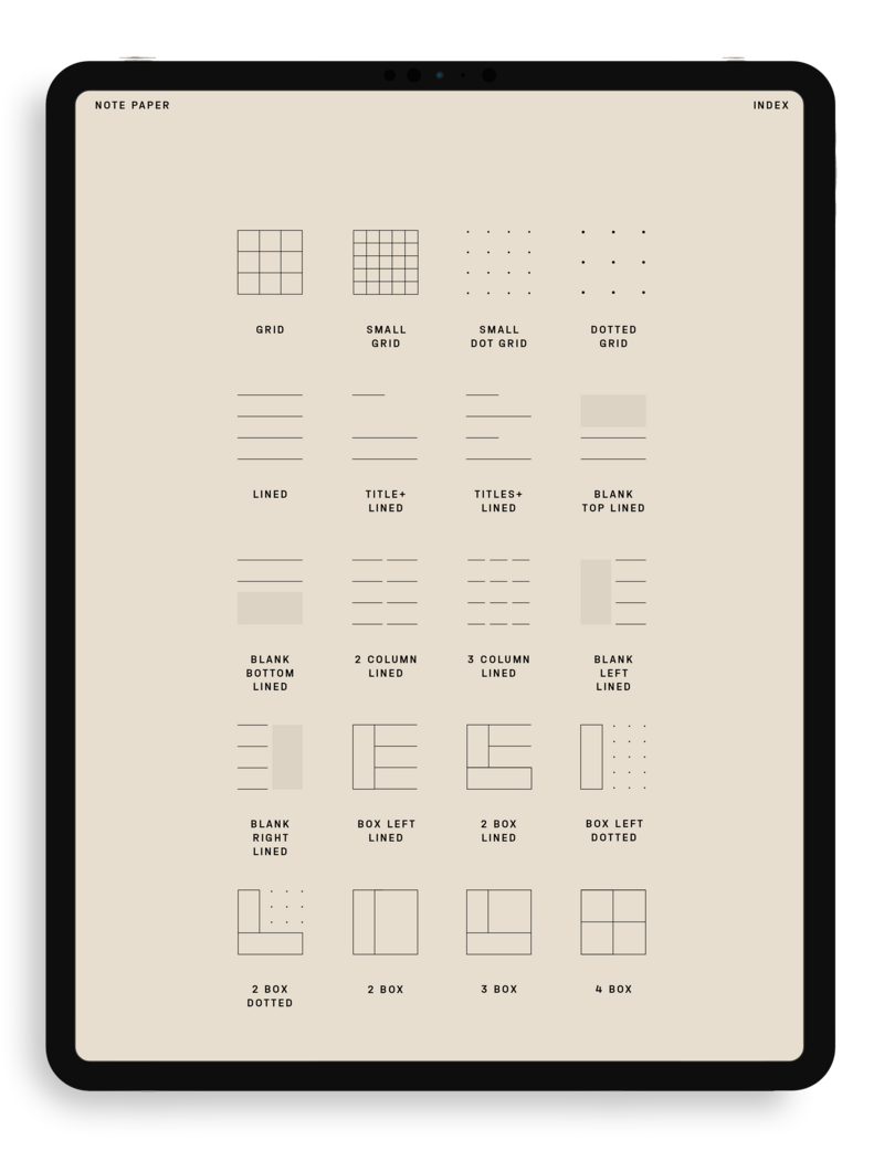 neutral notebook website